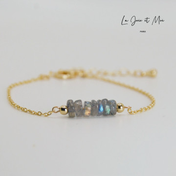 BRACELET EMMA LABRADORITE