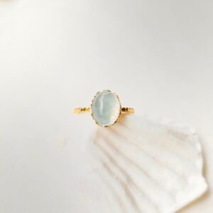 bague inÈs aquamarine