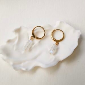 boucles d'oreilles emma pierre de lune