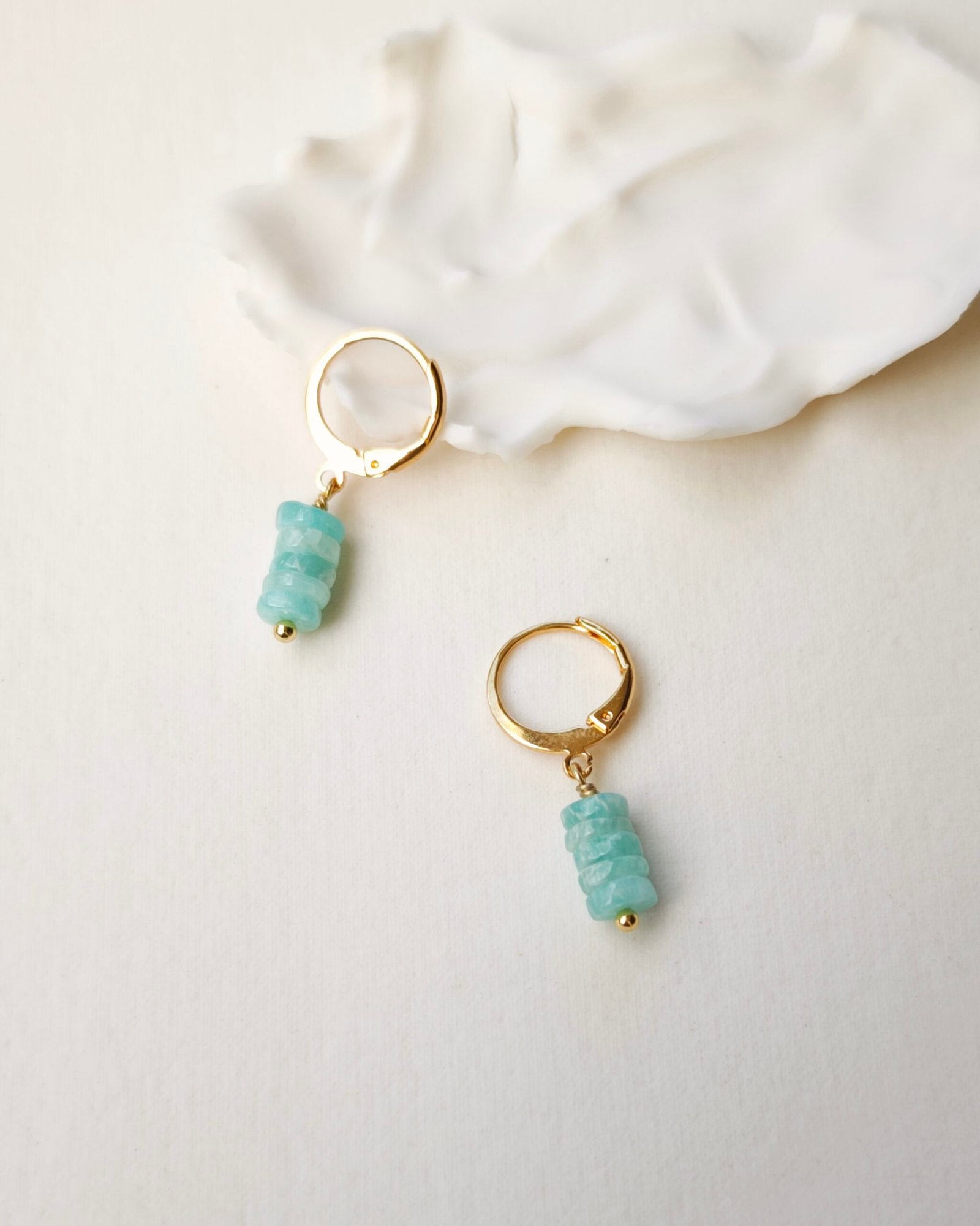 boucles d'oreilles emma amazonite boucles d'oreilles emma amazonite